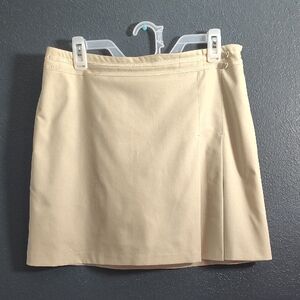 Izod XFG  Cool FX Cream Golf Skort Kaki Performance Stretch Golf Skirt